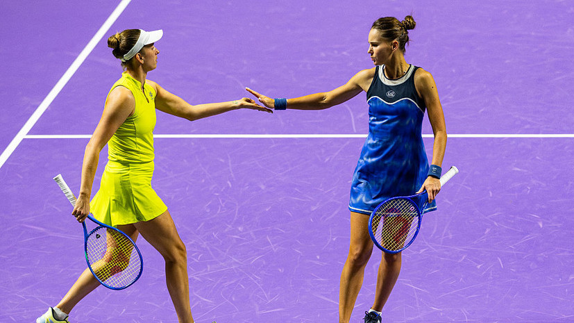 Кудерметова и Мертенс выиграли Итоговый турнир WTA в парном разряде