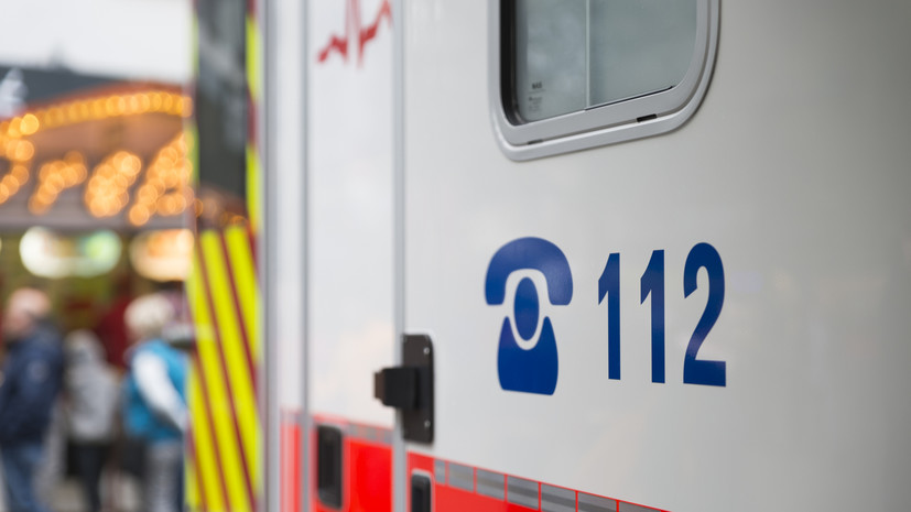 В ФРГ рейсовый автобус задавил женщину на тротуаре