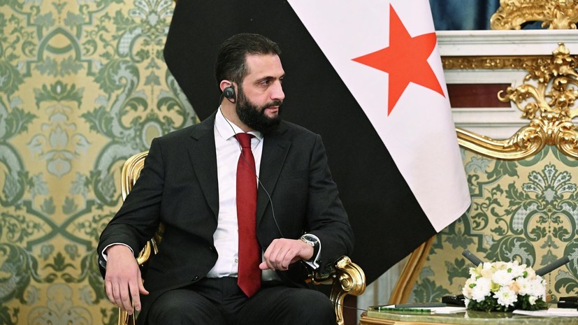 SANA: президент Сирии аш-Шараа прибыл в США с официальным визитом