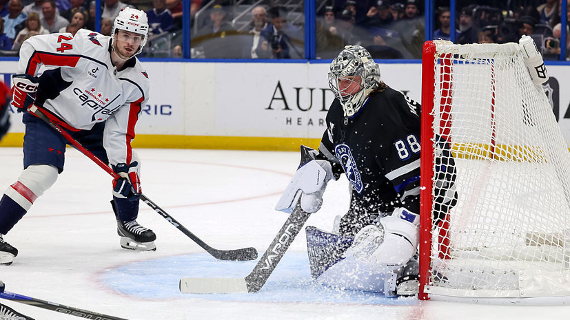 28 сейвов Василевского помогли «Тампе» обыграть «Вашингтон», Овечкин и Кучеров очков не набрали
