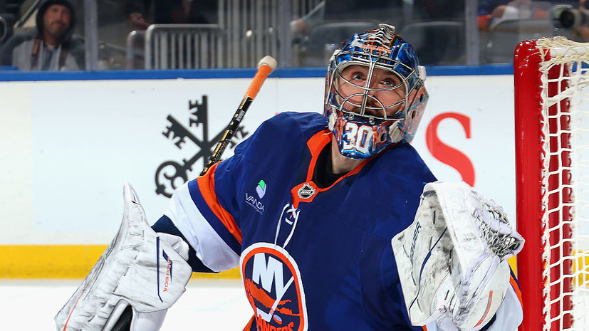 Вратарь «Айлендерс» Сорокин стал третьей звездой дня в НХЛ