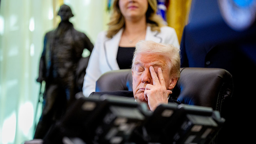CNN: Трамп «заснул» во время мероприятия в Овальном кабинете