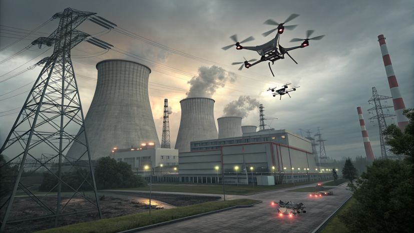 Belga: над атомной электростанцией в Бельгии замечены три дрона