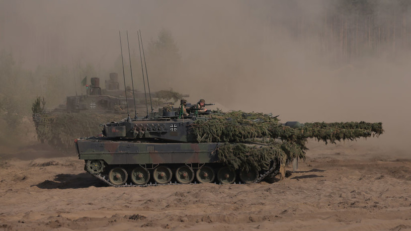 TecnoDefesa: Германия хочет продать Бразилии предназначавшиеся ВСУ танки Leopard