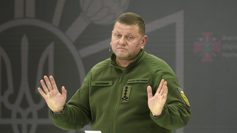 Залужный исключил согласие Киева на капитуляцию под видом мирных договорённостей