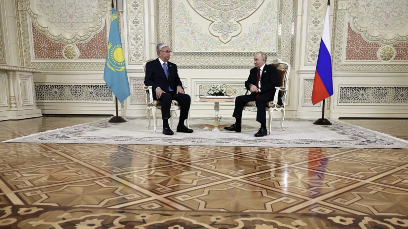 Путин и Токаев обсудят все сферы двустороннего экономического сотрудничества