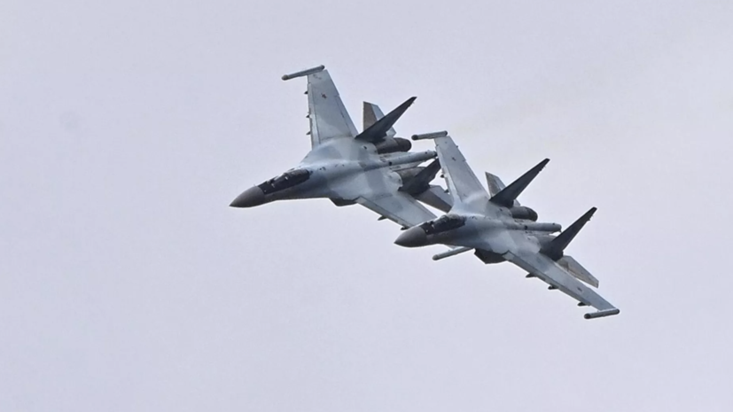 Истребители Су-35 МО России вылетели для сопровождения борта Токаева до Москвы