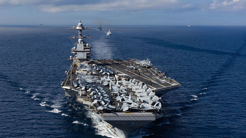 Guardian: крупный военный корабль США вошёл в воды Латинской Америки