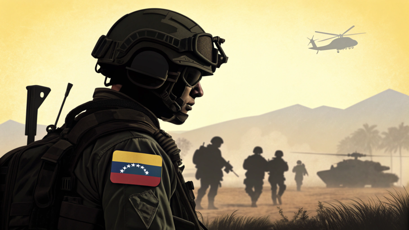 Венесуэла начала масштабные командные учения на фоне прибытия авианосца США