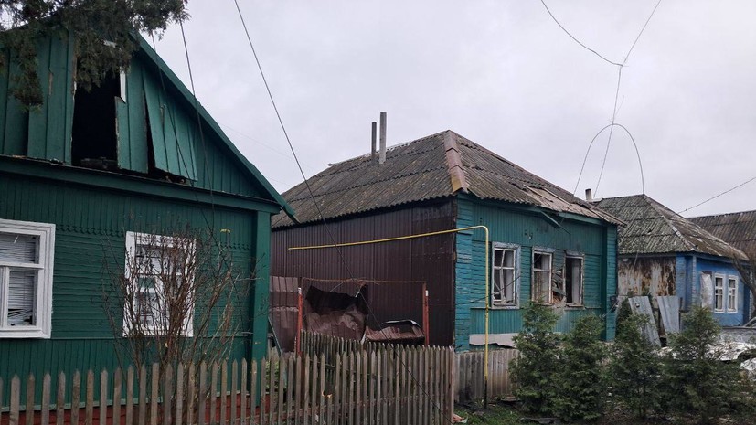 Хинштейн: в результате удара по Льгову повреждено шесть частных домов