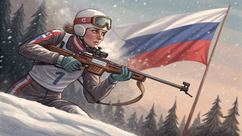 В IBU заявили, что российские биатлонисты не будут допущены до международных стартов