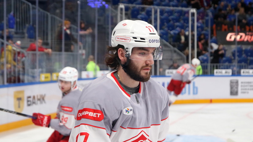 Дисквалифицированный за употребление кокаина Морозов вернулся в ХК «Спартак»