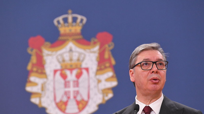 Вучич в ходе визита в Париж обсуждал способы урегулирования конфликта на Украине