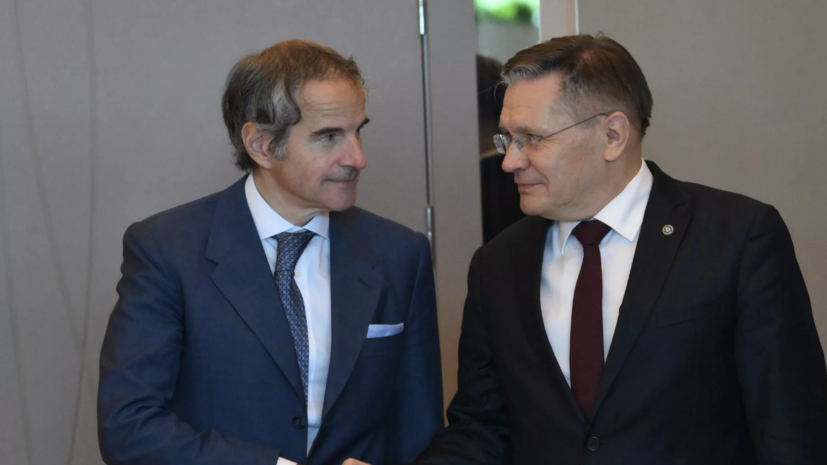 Лихачёв и Гросси начали встречу в Калининграде