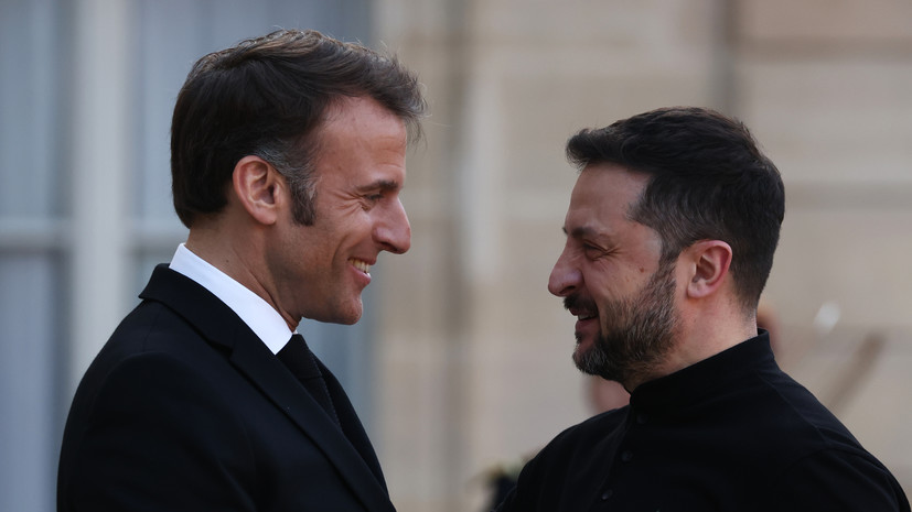 Макрон примет Зеленского в Париже 17 ноября