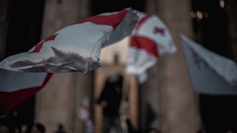 В Грузии раскритиковали посла Германии за участие в акции оппозиции