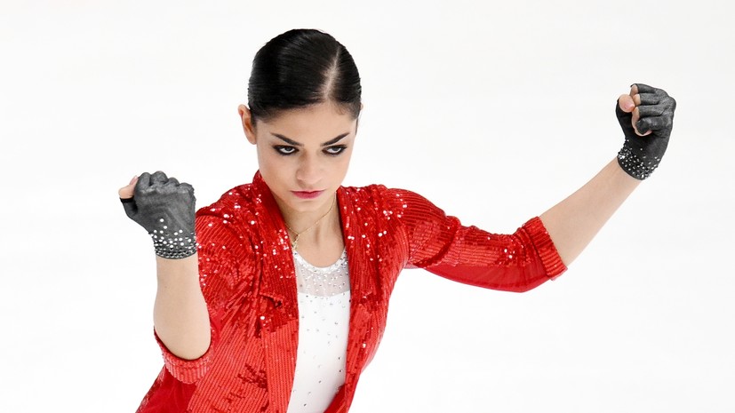 Без слабых мест: Петросян не дала повода судьям придраться к себе, Гуменник упал с лутца и улетел за пределы тройки Без слабых мест: Петросян не дала повода судьям придраться к себе, Гуменник упал с лутца и улетел за пределы тройки