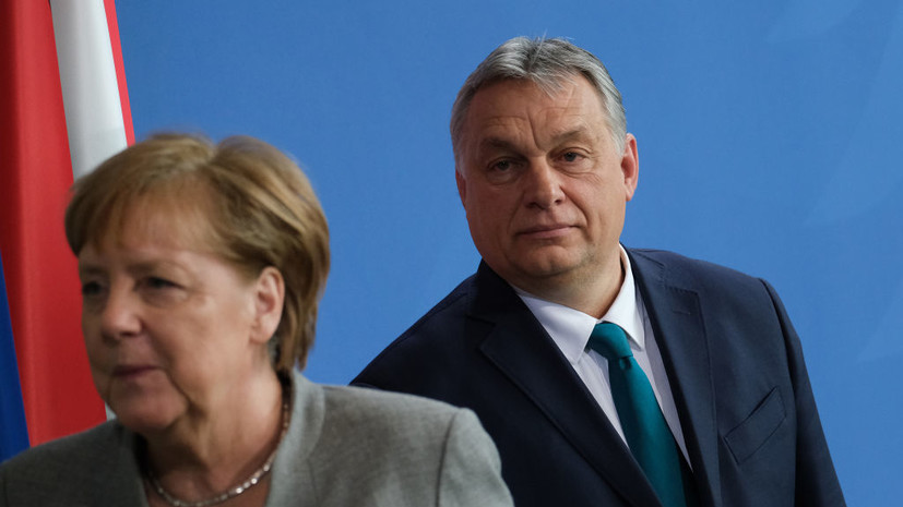 Орбан рассказал о повышавшей на него голос чаще его жены Меркель