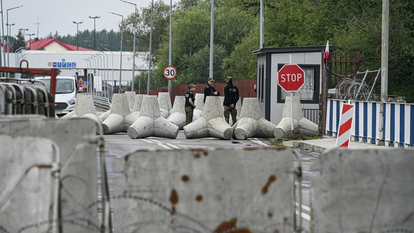 На КПП белорусско-польской границы возобновилось движение