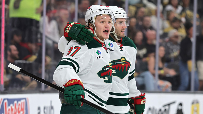 Голы Капризова и Тренина помогли «Миннесоте» одолеть «Вегас»