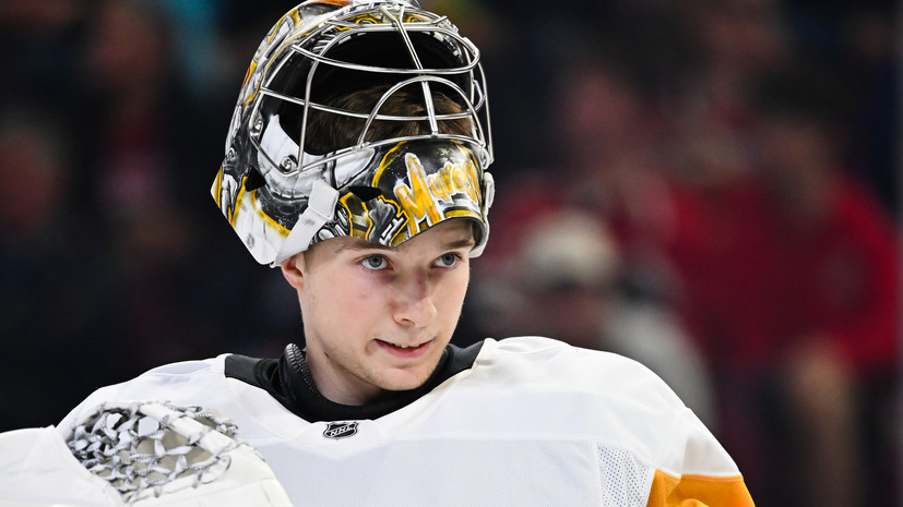 Вратарь «Пингвинз» Мурашов признан третьей звездой дня в НХЛ