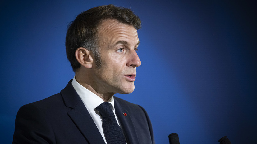 Макрон выразил надежду на завершение конфликта на Украине к 2027 году