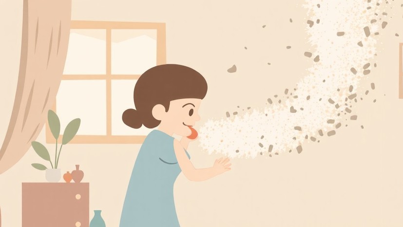 Врач Смолкин назвал бытовую пыль главным провокатором обострения астмы