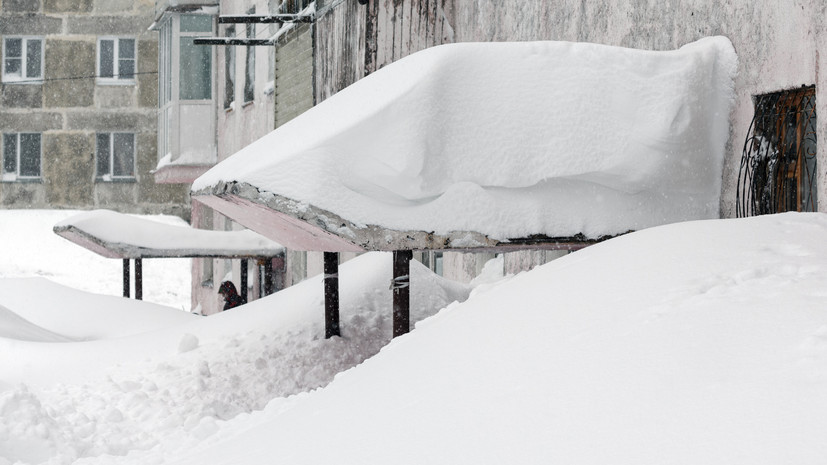 В школах Петропавловска-Камчатского отменили занятия из-за снегопада