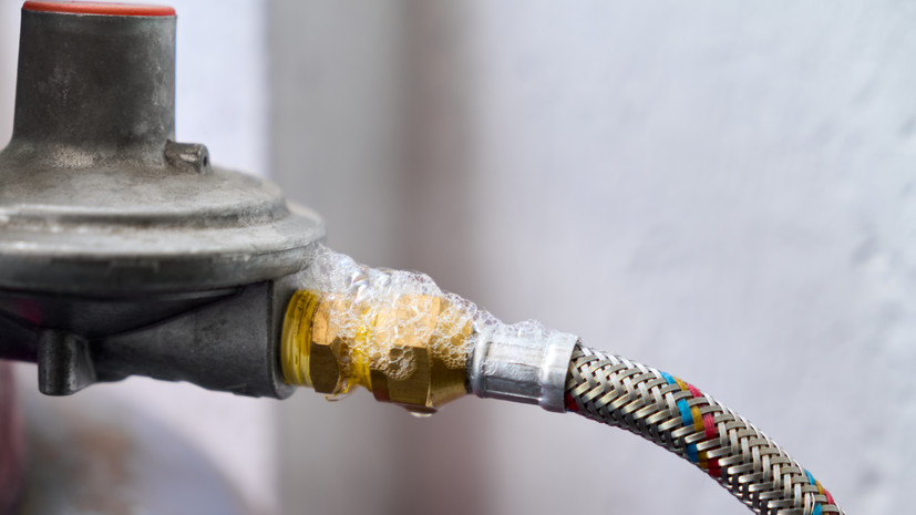 Утечка с возгоранием газа под Омском произошла на подземном участке газопровода