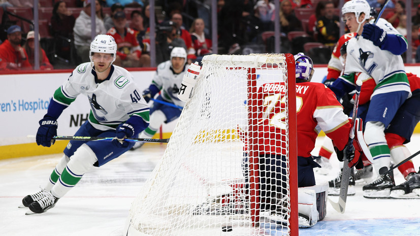 «Флорида» победила «Ванкувер» в НХЛ, у Бобровского — ассист