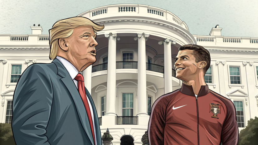 Роналду встретится с Трампом в Белом доме