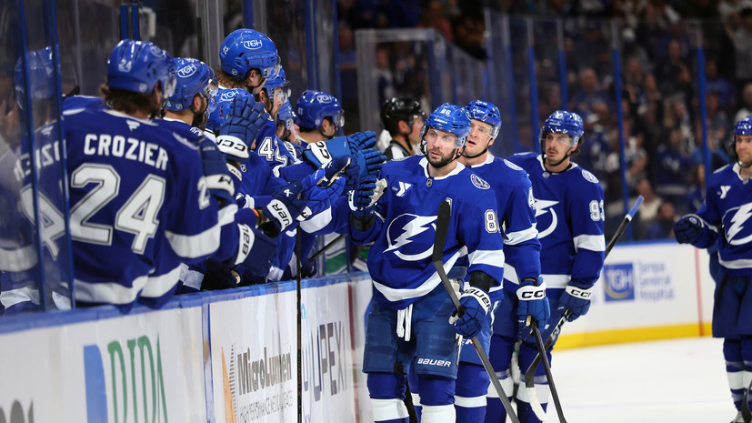 Два очка Кучерова помогли «Тампе» победить «Нью-Джерси» в НХЛ