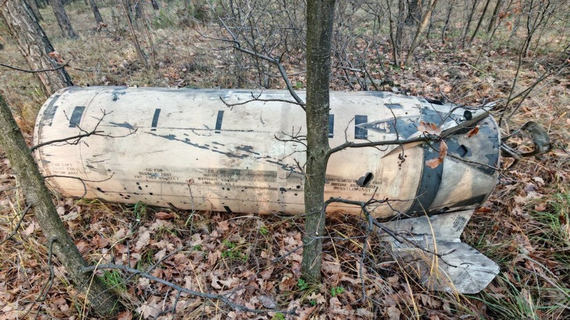 В Минобороны опубликовали фото обломков уничтоженных ракет ATACMS в Воронеже