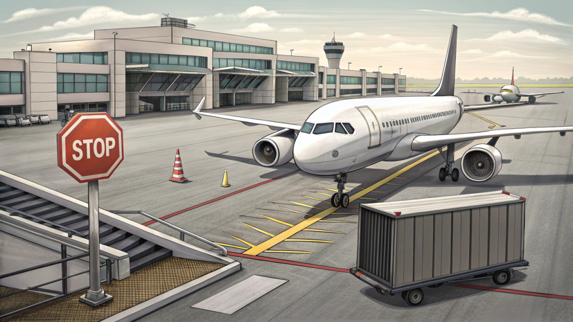 Аэропорт Сочи приостановил работу