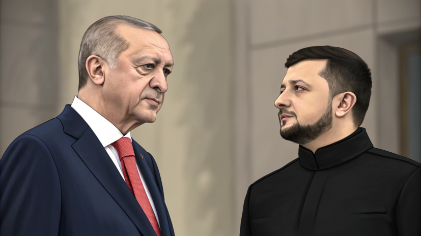 Эрдоган и Зеленский начали переговоры в Анкаре