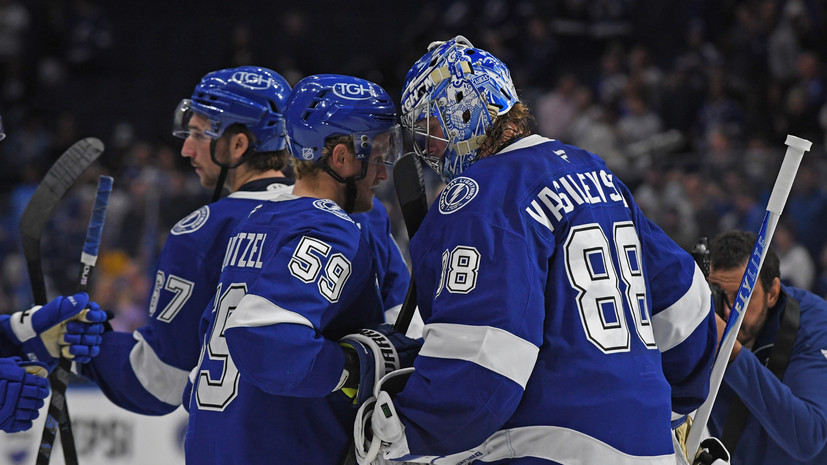 22 сейва Василевского и ассист Кучерова помогли «Тампе» обыграть в овертайме «Эдмонтон»