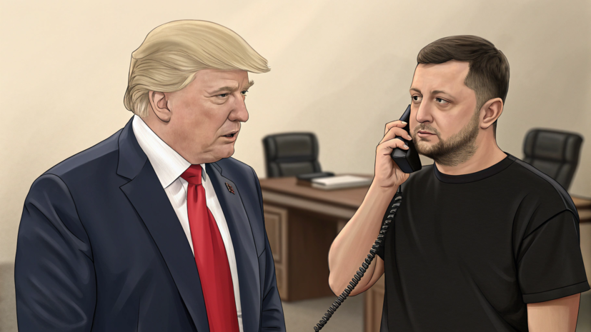 Sky News: Трамп и Зеленский обсудят мирный план по телефону на следующей неделе