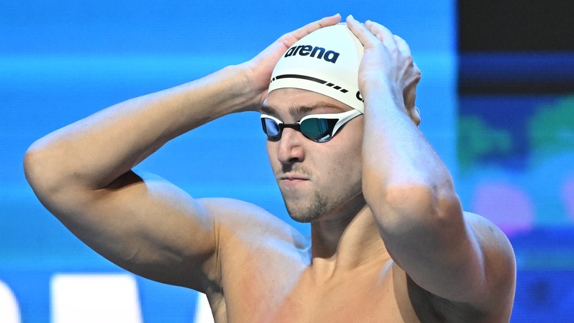 Самусенко выиграл золотую медаль Кубка сильнейших в заплыве на 50 м на спине