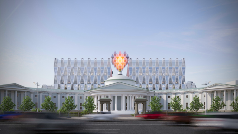 Ефимов: согласована архитектурная концепция нового корпуса НИИ Склифосовского с инсталляцией в виде сердца Ефимов: согласована архитектурная концепция нового корпуса НИИ Склифосовского с инсталляцией в виде сердца