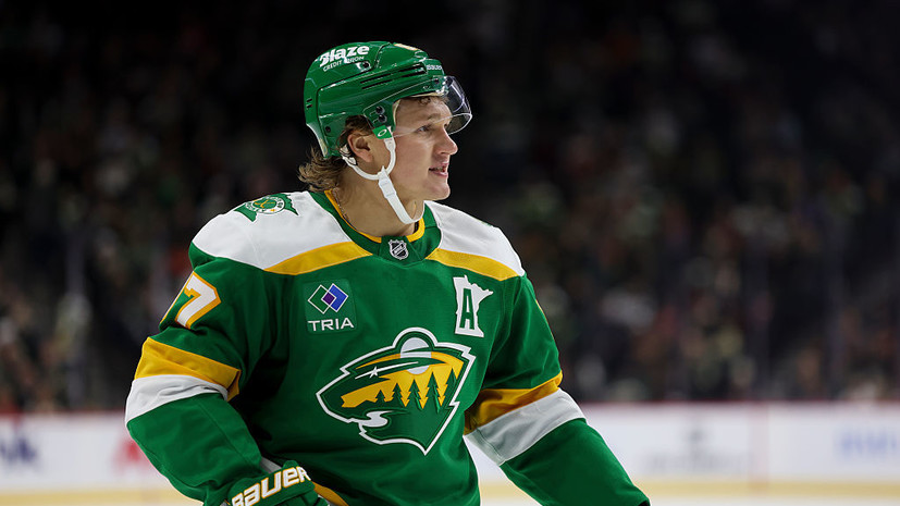 Капризов ушёл в отрыв в гонке российских бомбардиров НХЛ