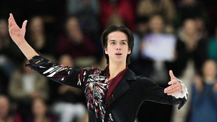 Гуменник выиграл короткую программу на Гран-при России в Омске, Дикиджи — третий