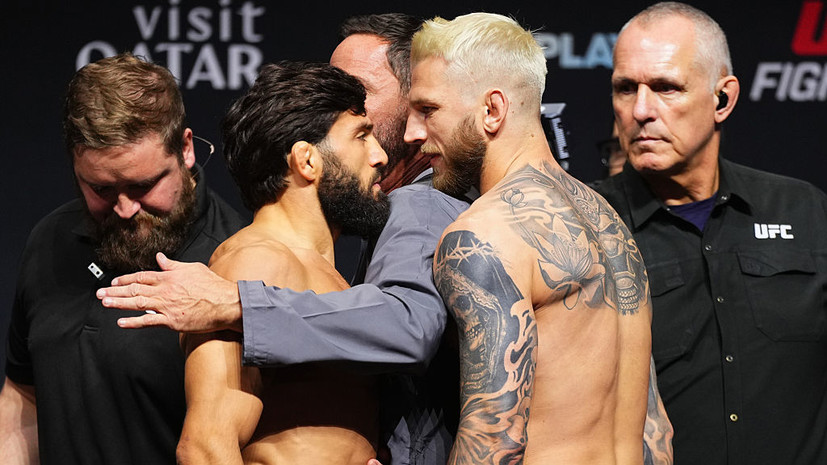 Царукян досрочно победил Хукера в главном бою турнира UFC в Катаре