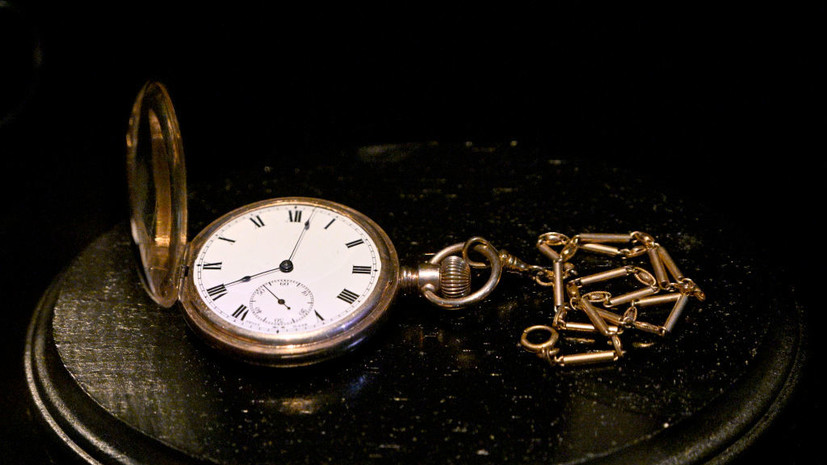 Золотые карманные часы с «Титаника» продали на аукционе за $2,33 млн