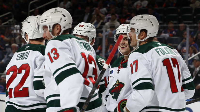 Голы Капризова и Юрова помогли «Миннесоте» всухую обыграть «Виннипег»