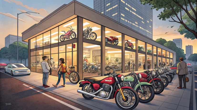 Продажи мотоциклов в России выросли на 13%