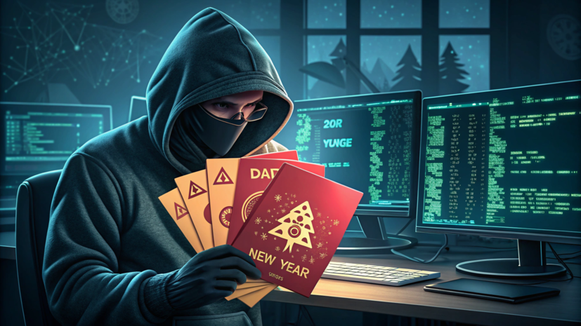 Киберэксперт: новогодние «открытки» нередко становятся прикрытием для атак