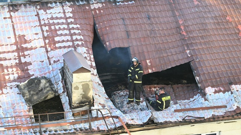 В Новороссийске многоэтажный дом получил повреждения из-за атаки БПЛА