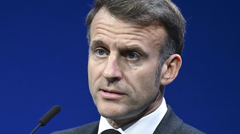 Лавров: заявления Макрона об Украине — попытка отвлечь от внутренних проблем