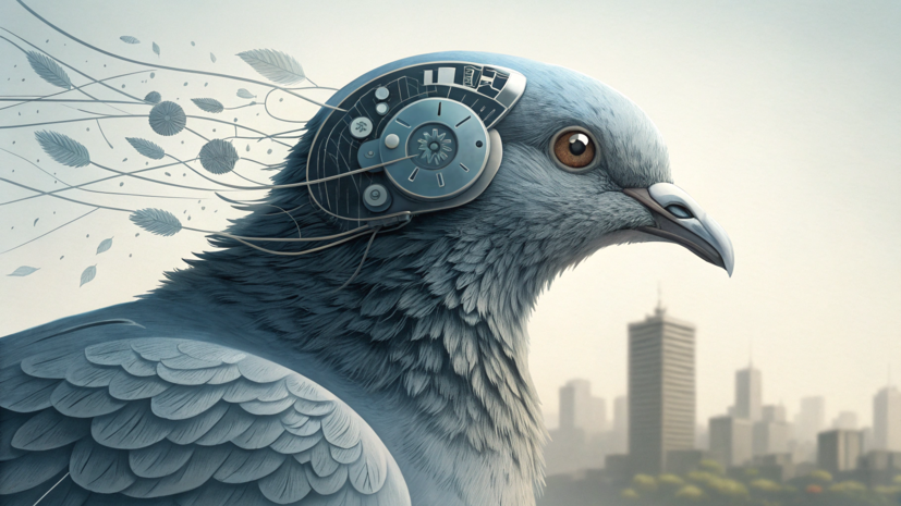 Российская компания Neiry представила голубей-биодронов с нейроинтерфейсами