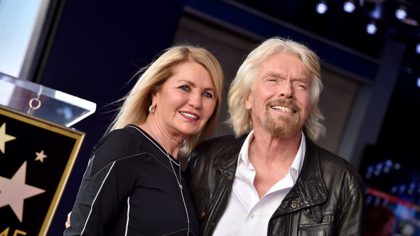 Основатель Virgin Galactic Ричард Брэнсон сообщил о смерти своей супруги